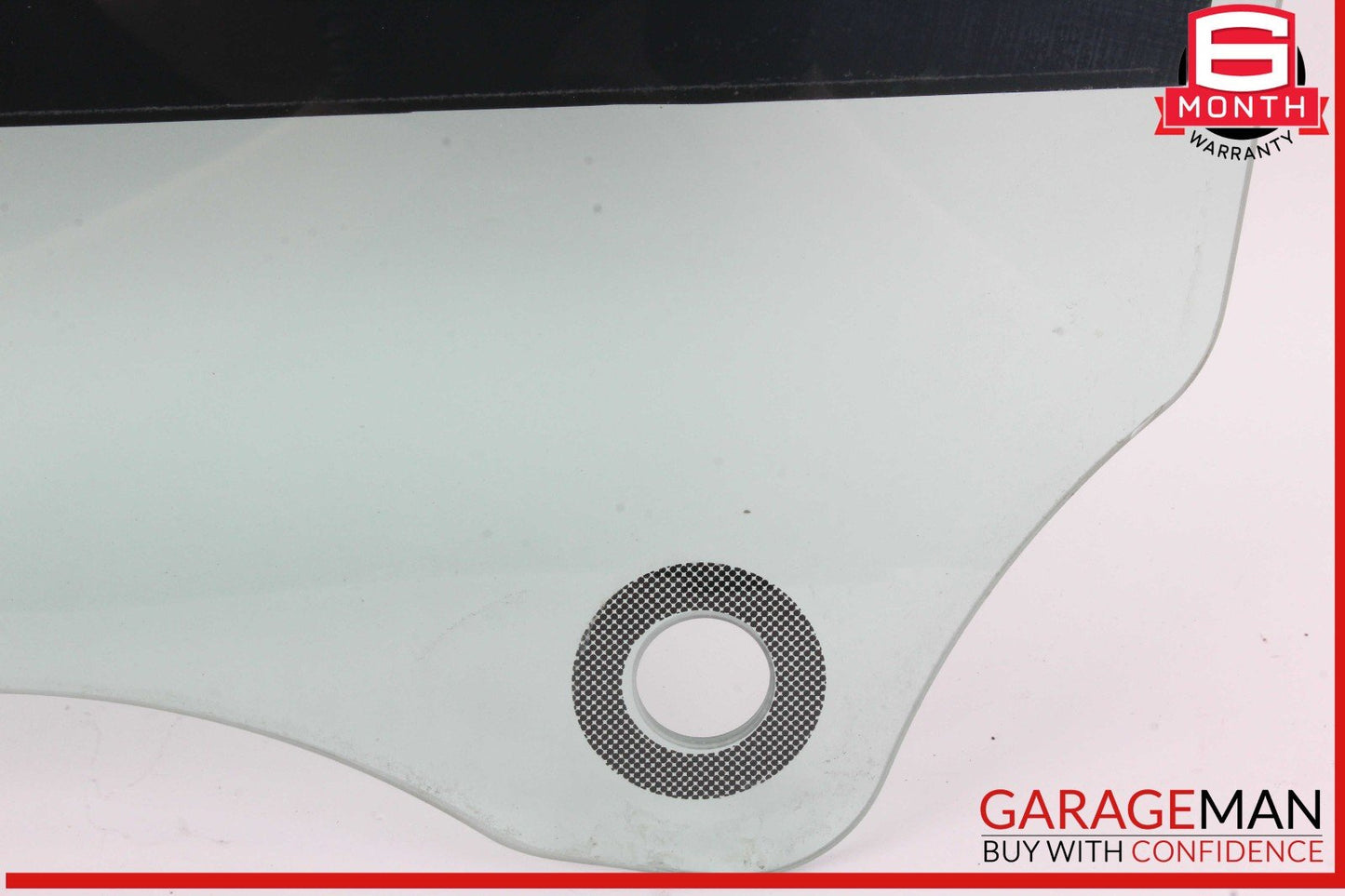 12-18 BMW 640i Rear Left Driver Side Door Window Glass OEM