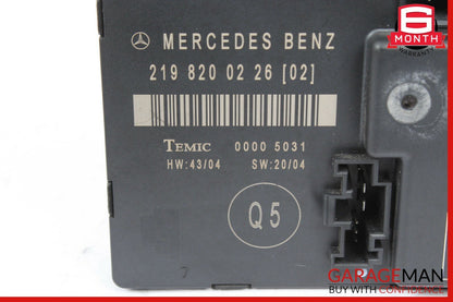 06-11 Mercedes W219 CLS550 CLS55 AMG Rear Left Driver Side Door Control Module