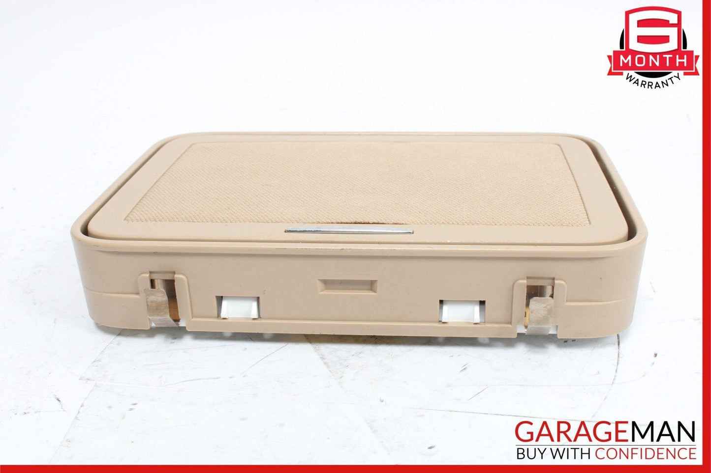 07-09 Mercedes W221 S550 S450 Rear Left / Right Overhead Vanity Mirror Brown