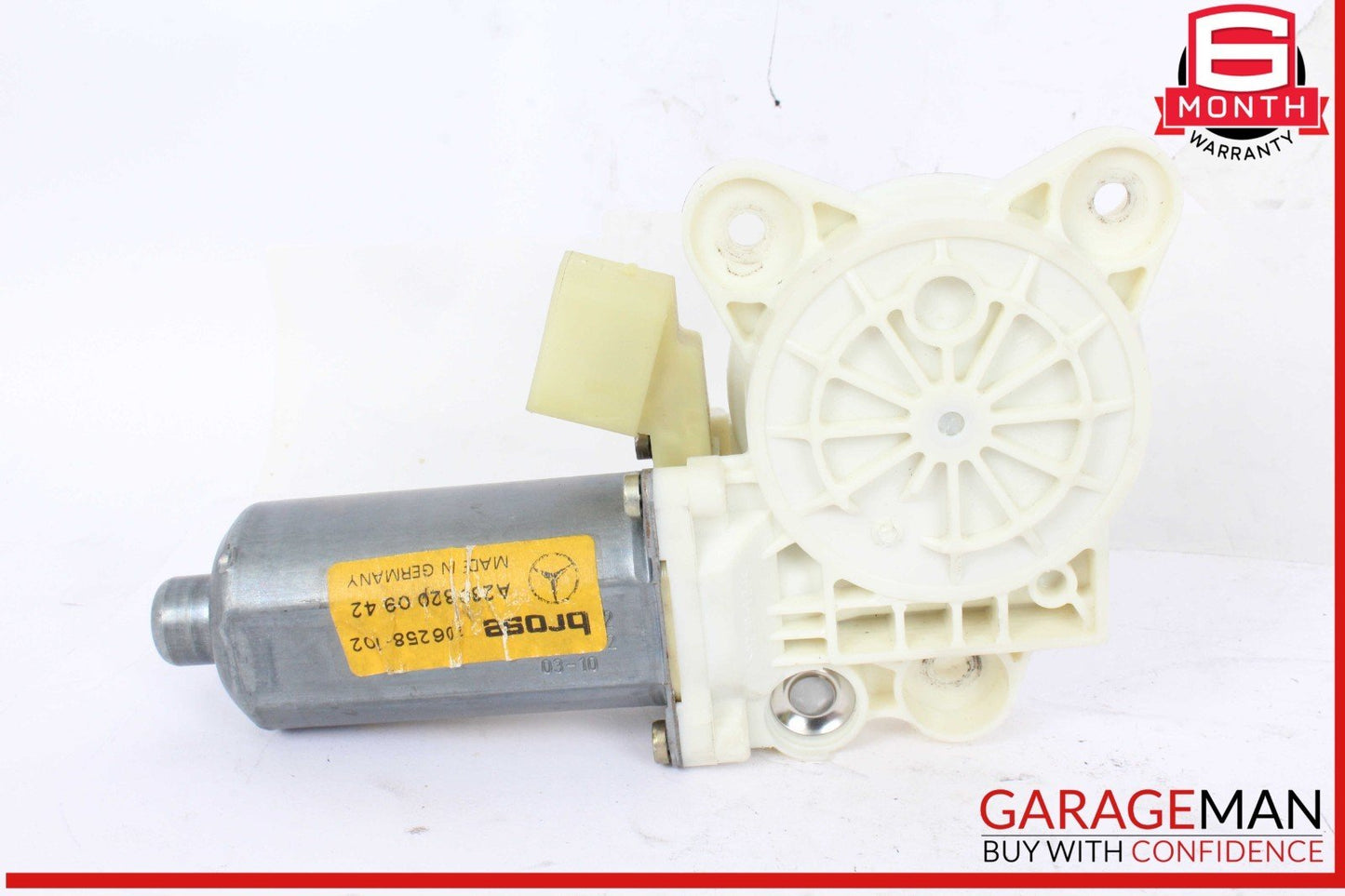 03-12 Mercedes R230 SL500 Front Left Window Regulator Motor 2308200942
