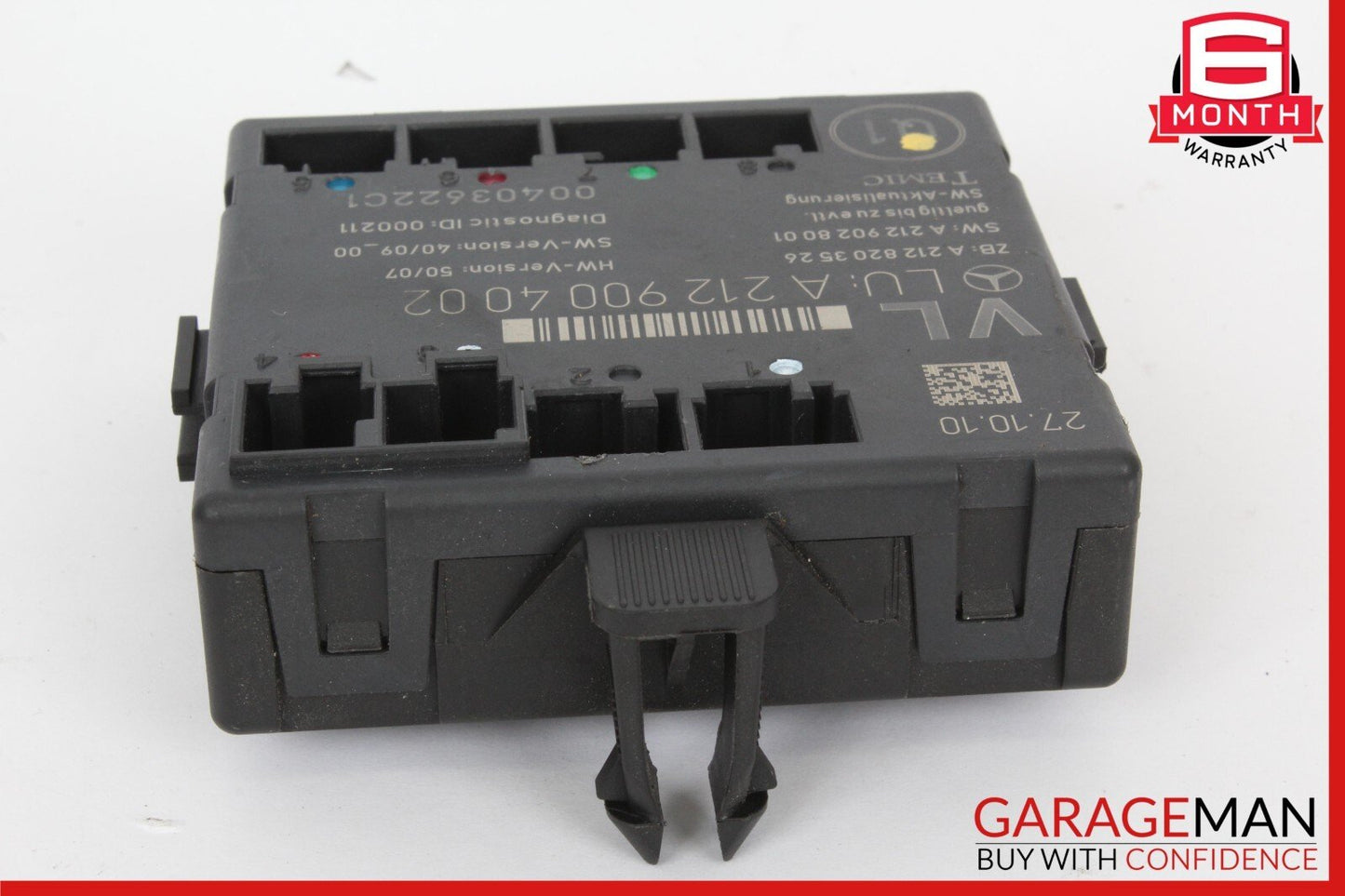 08-14 Mercedes W204 C300 4MATIC Front Left Side Door Control Module OEM