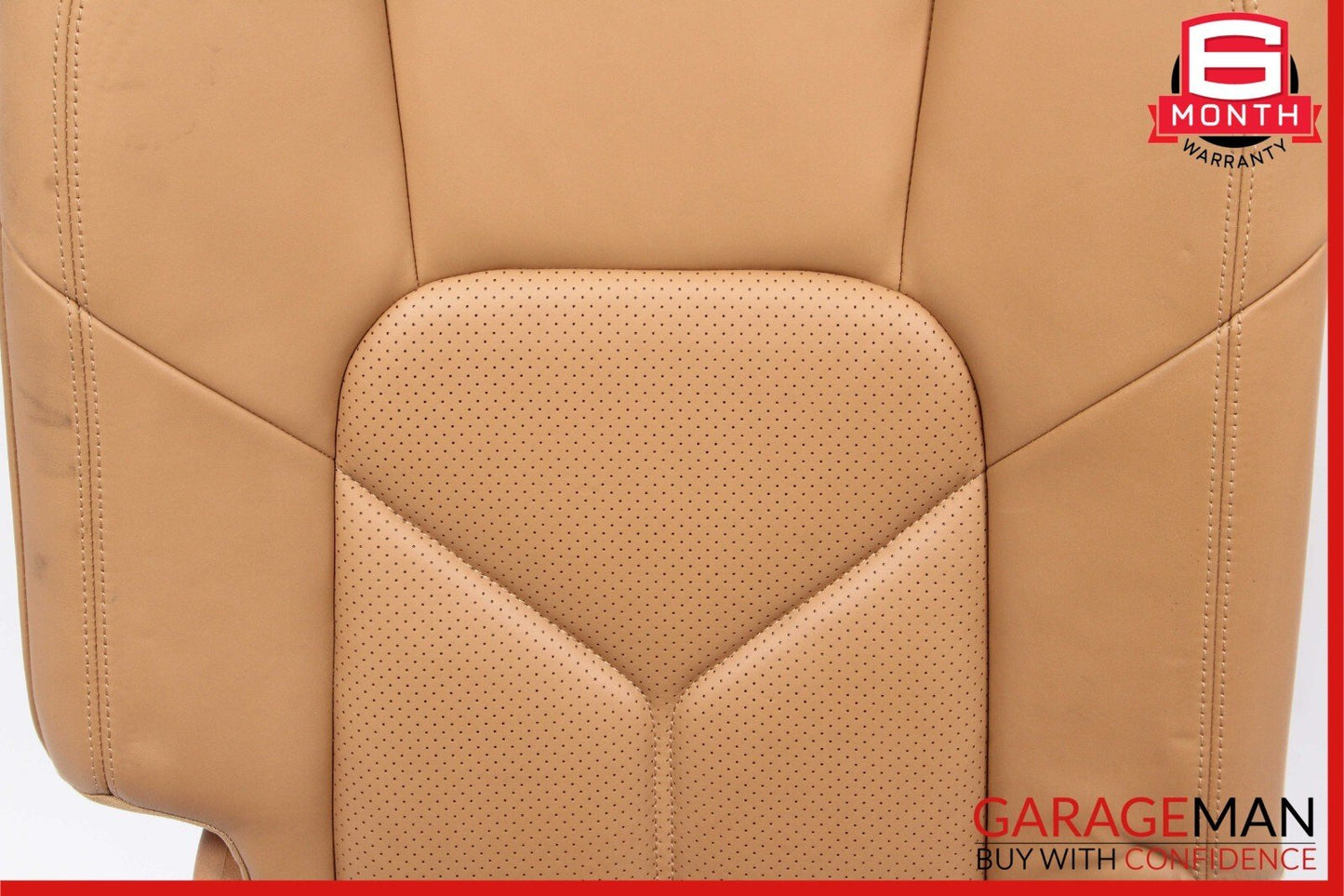11-17 Porsche Cayenne 958 Rear Right Side Top Upper Seat Cushion Assembly Brown