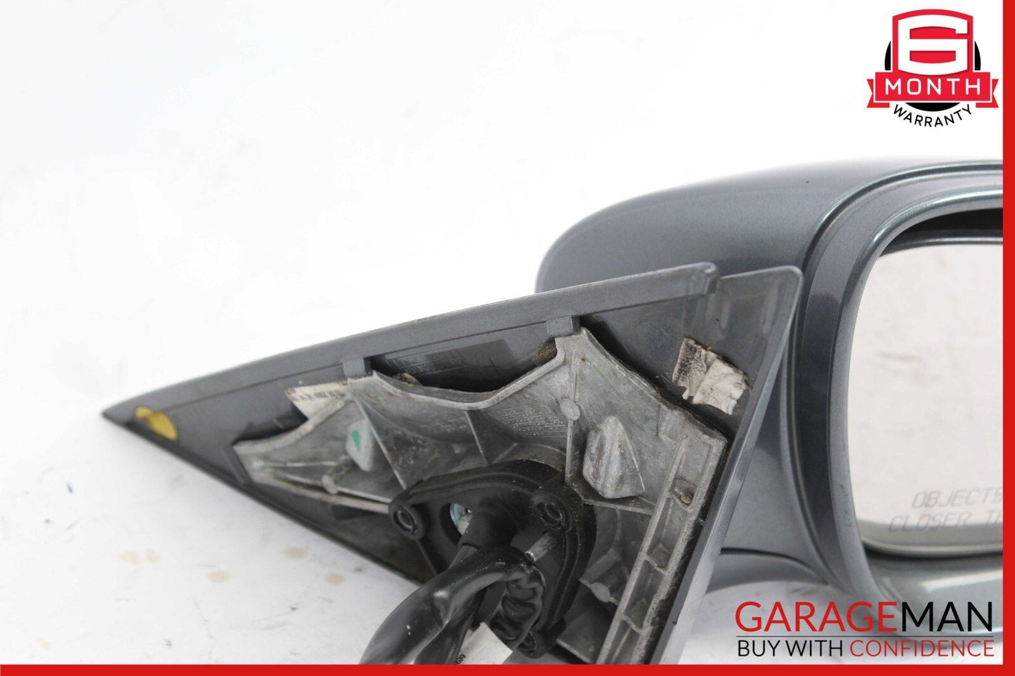 07-09 Mercedes W221 S550 S600 Front Right Side Mirror Door Rear View Flintgray