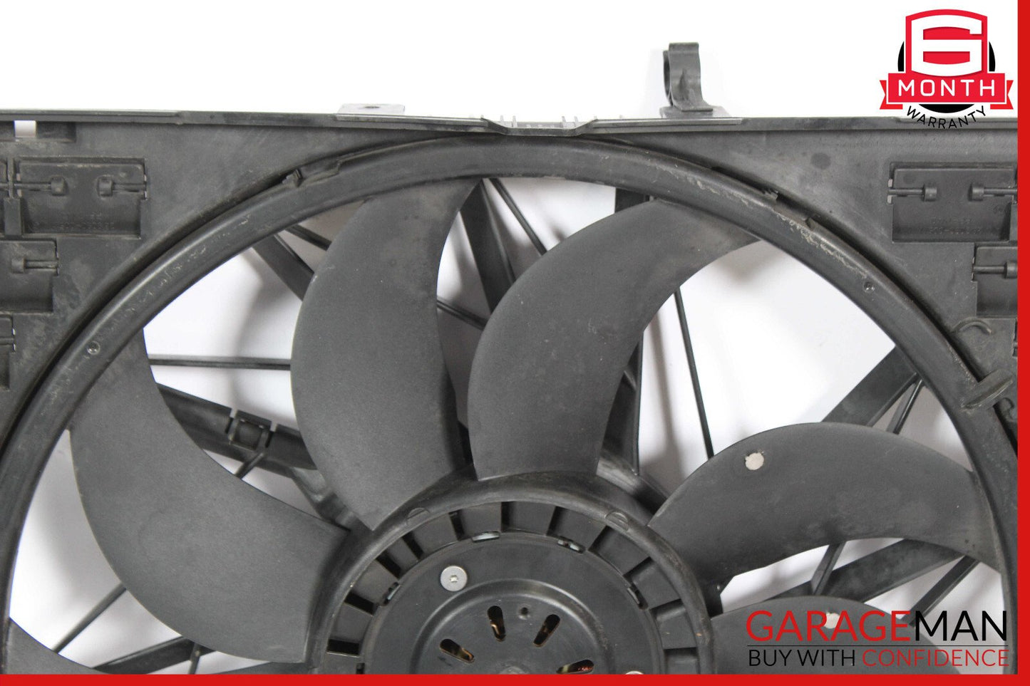 09-19 BMW 550i Engine Motor Cooling Fan Shroud OEM