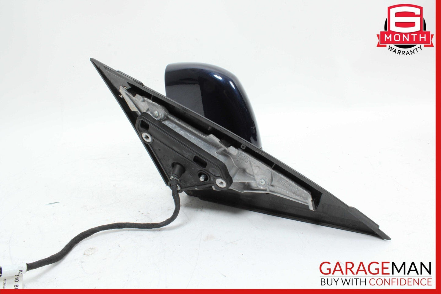 12-14 Mercedes W204 C250 C63 AMG Front Left Side Door Rear View Mirror Blue OEM
