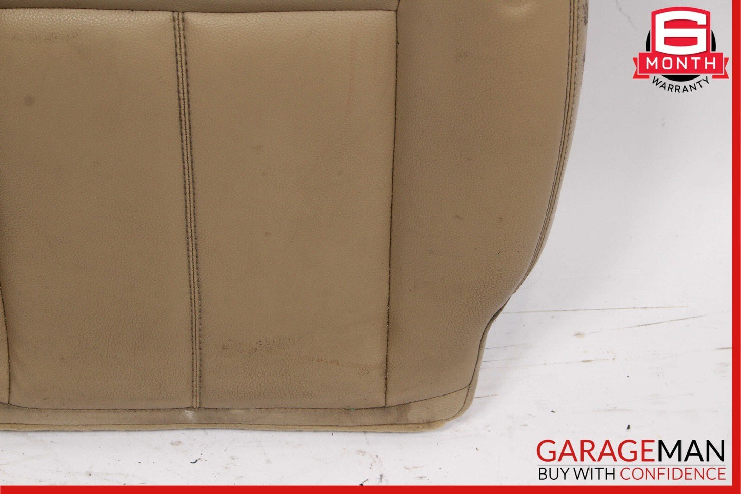 07-12 Mercedes X164 GL450 Front Right Side Lower Bottom Seat Cushion Cover Brown