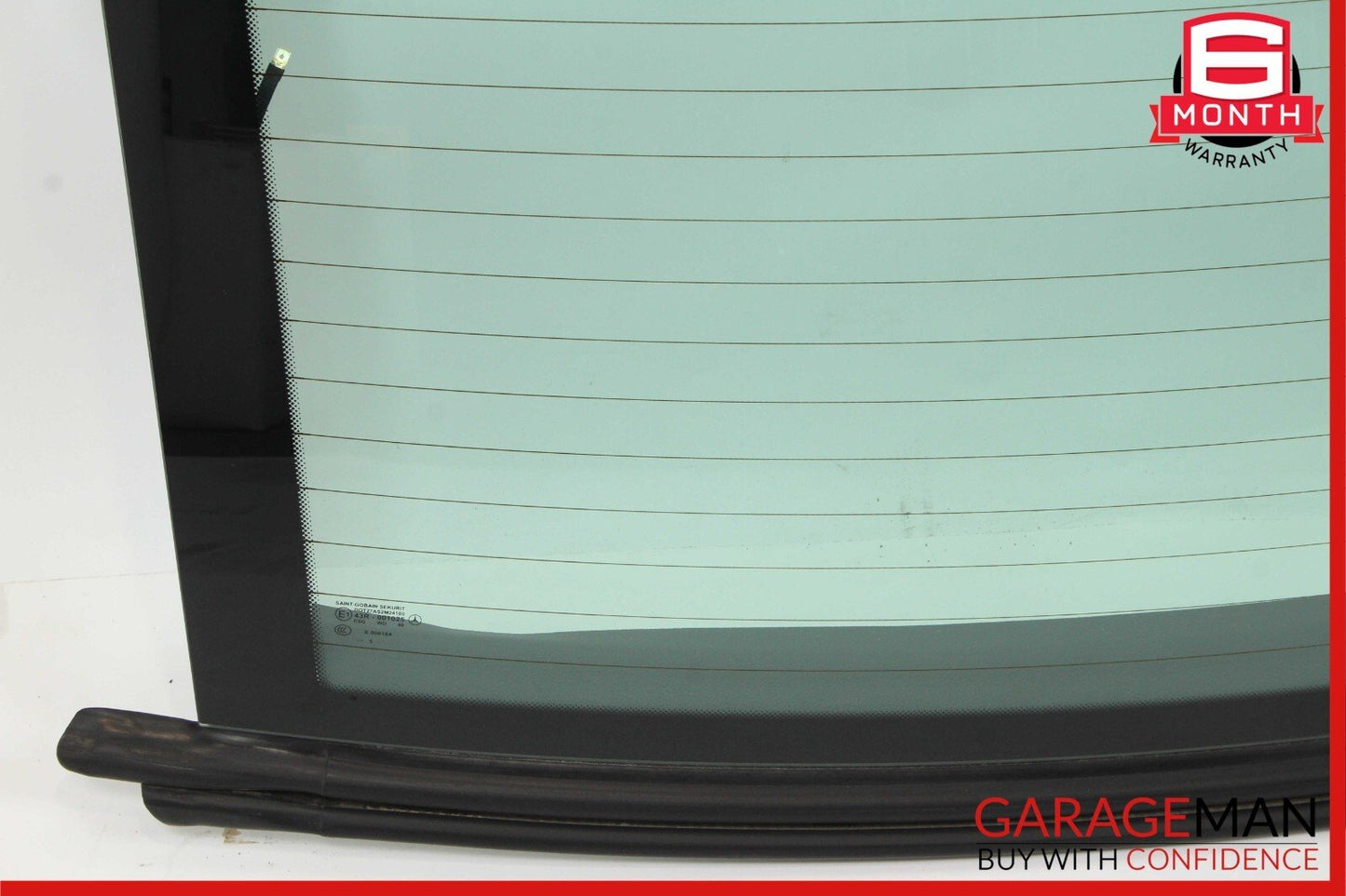 03-11 Mercedes R230 SL500 SL63 AMG Rear Windshield Back Window Auto Glass Clear