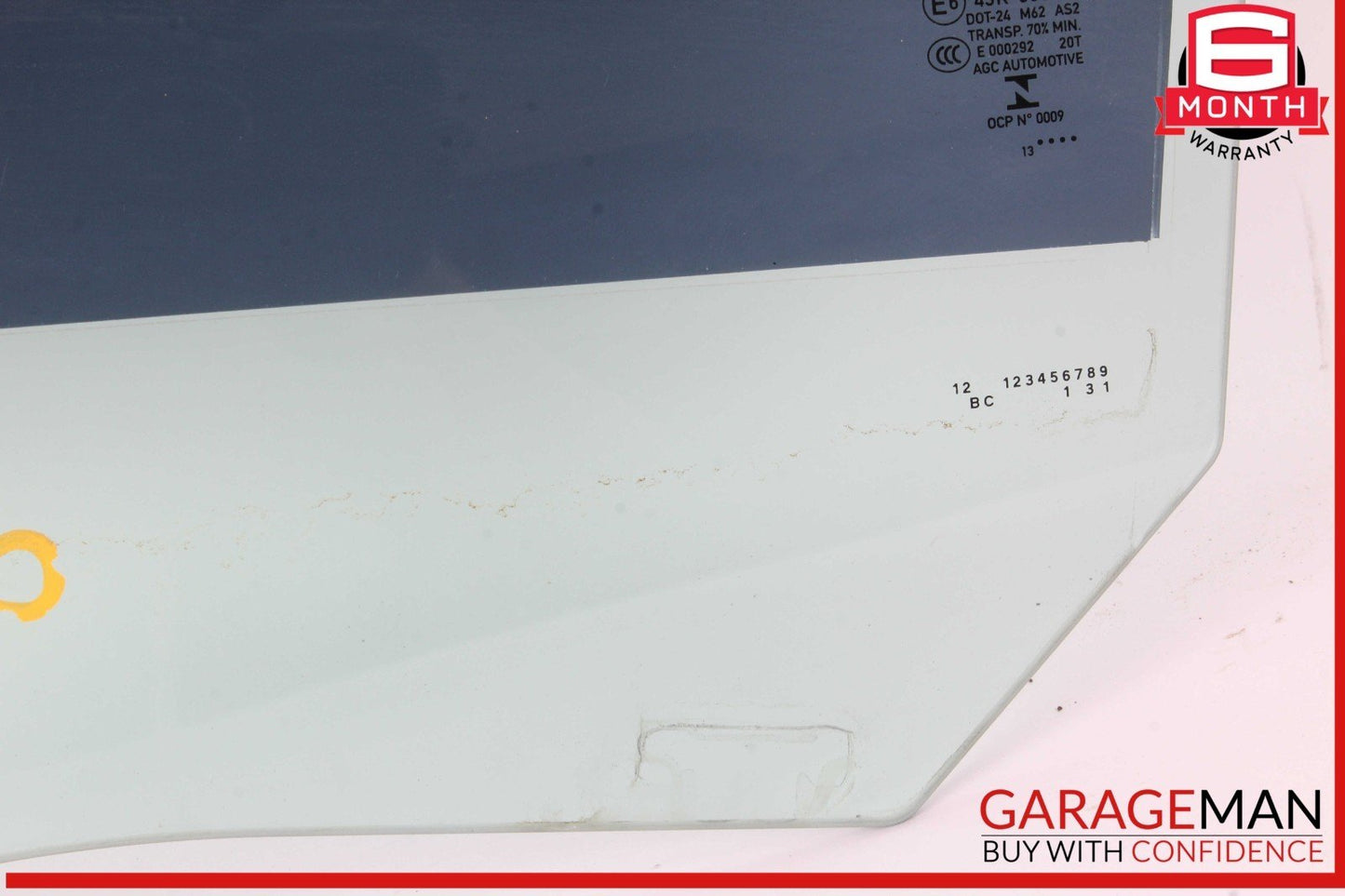 14-18 Mercedes W117 CLA250 Rear Left Driver Side Door Window Glass OEM