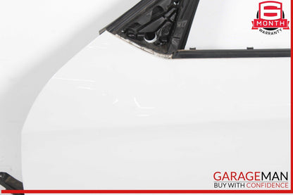 12-15 BMW X1 Front Left Driver Side Door Shell White OEM