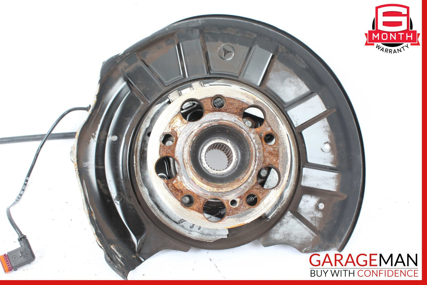 10-18 Mercedes W212 E350 GLK350 Rear Left Side Spindle Knuckle Hub OEM