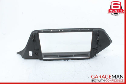 10-13 Mercedes W212 E350 E550 Dashboard Display Screen Trim Bezel Cover OEM
