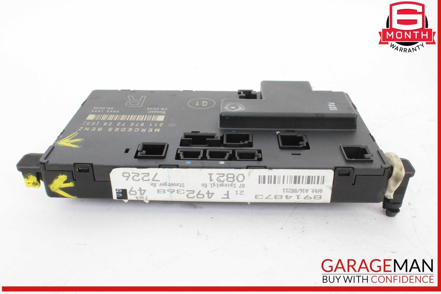 03-09 Mercedes W211 E350 E550 Front Right Passenger Door Control Module OEM
