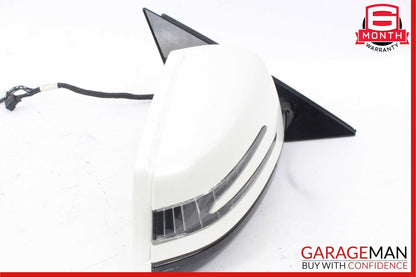 10-13 Mercedes W221 S500 S400 S63 AMG Right Side Rear View Door Mirror White OEM