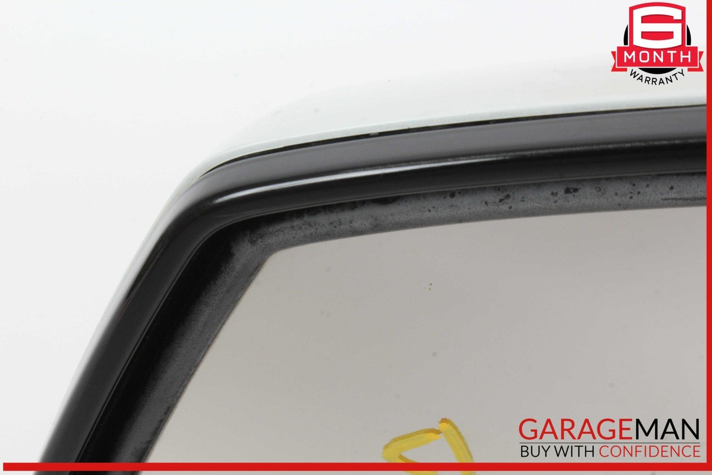 12-18 BMW 640i 650i Front Left Driver Side Door Rear View Mirror White OEM