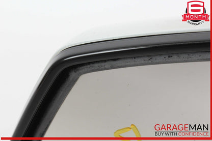 12-18 BMW 640i 650i Front Left Driver Side Door Rear View Mirror White OEM
