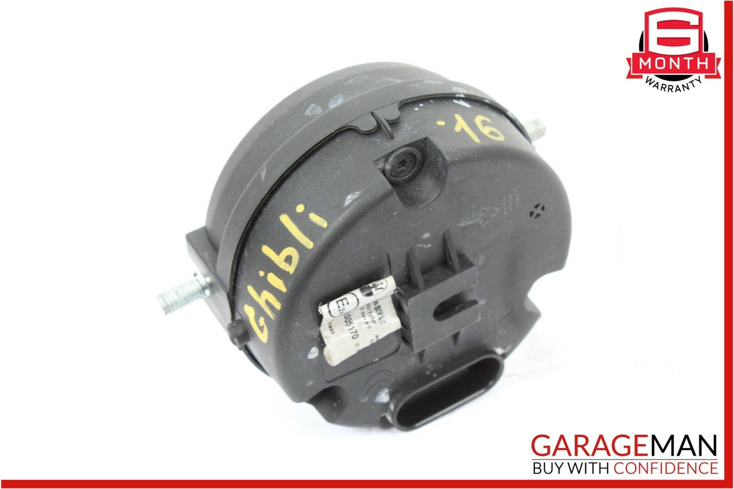 14-17 Maserati Ghibli Anti Theft Horn Siren Alarm 6700017230 OEM