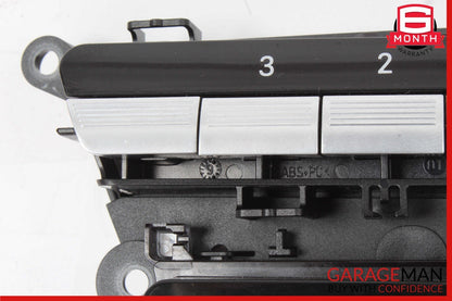 07-14 Mercedes W221 S550 S63 Front Right Side Seat Control Switch 2218709358 OEM