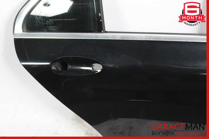 15-21 Mercedes W205 C300 C400 Sedan Rear Right Passenger Side Door Shell Black
