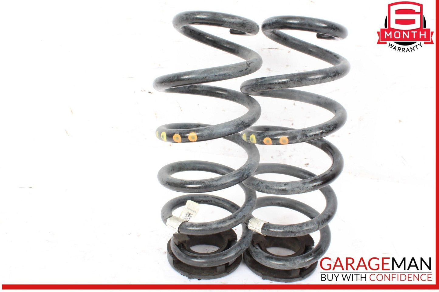 17-25 Alfa Romeo Giulia Rear Left and Rear Right Side Coil Spring Set of 2 OEM