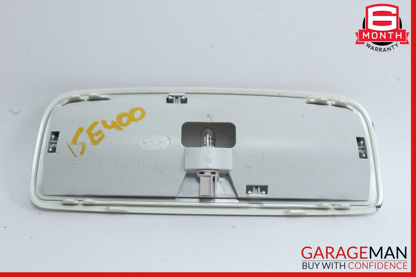 08-17 Mercedes W207 E400 GLK350 C250 Rear Overhead Dome Light Lamp White OEM