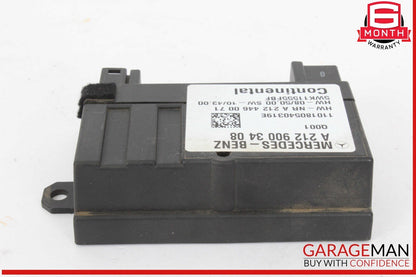 11-20 Mercedes W212 E350 Bluetec R350 S550 Fuel Pump Control Module Unit OEM
