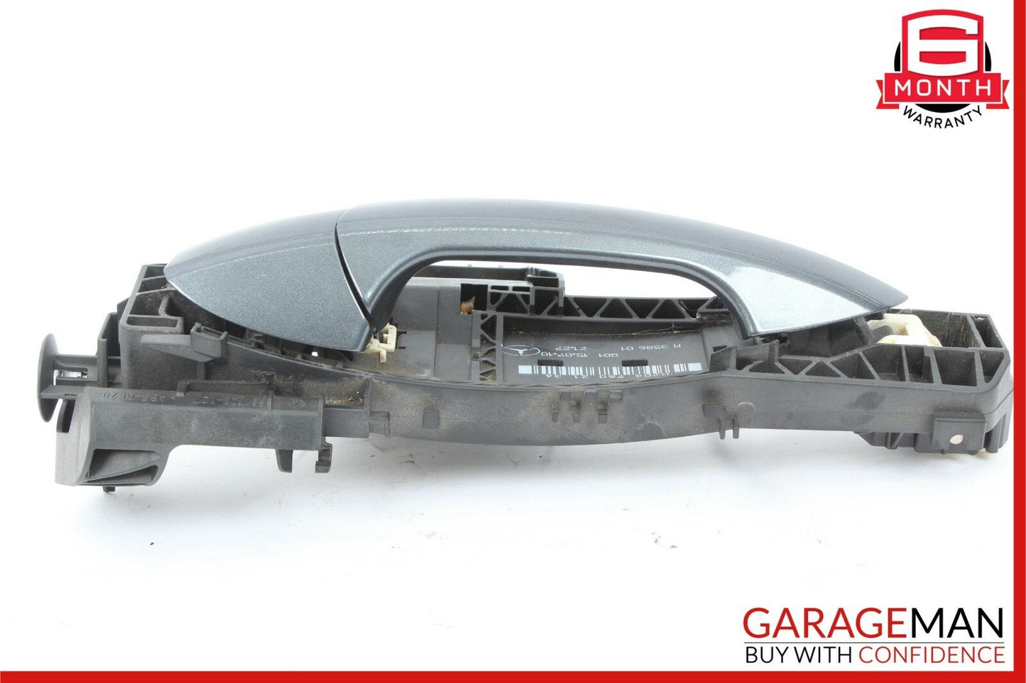 08-14 Mercedes W204 C250 C300 Rear Left Driver Side Exterior Door Handle Gray