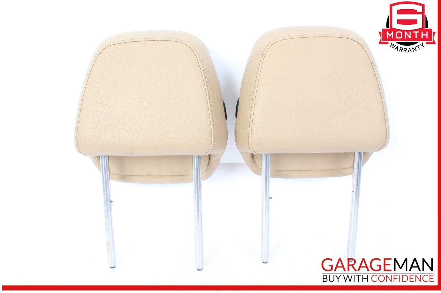 11-18 Porsche Cayenne 958 Front Right and Left Side Seat Headrest Head Rest OEM