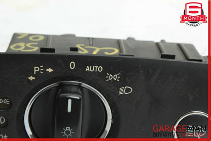 06-11 Mercedes W219 CLS500 Headlight Switch Washer Black 2195450104 OEM