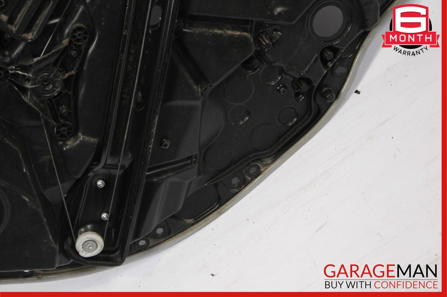 15-20 Mercedes W205 C300 C63 Rear Left Side Door Window Regulator Frame Plate