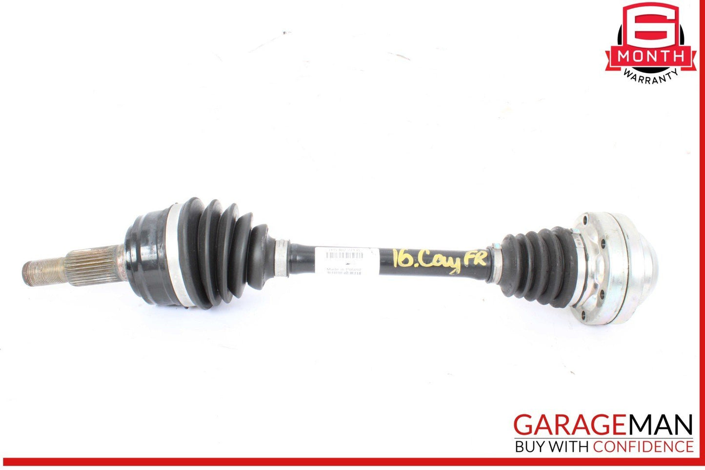 11-18 Porsche Cayenne 958 Front Left or Right Side CV Axle Shaft 7P5407271B OEM