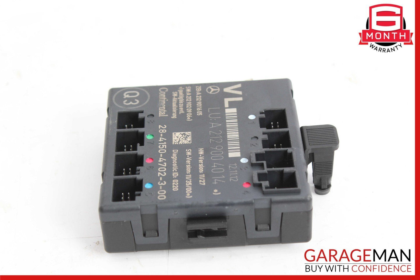08-18 Mercede W212 E400 CLS550 C250 Front Left Side Door Control Module OEM
