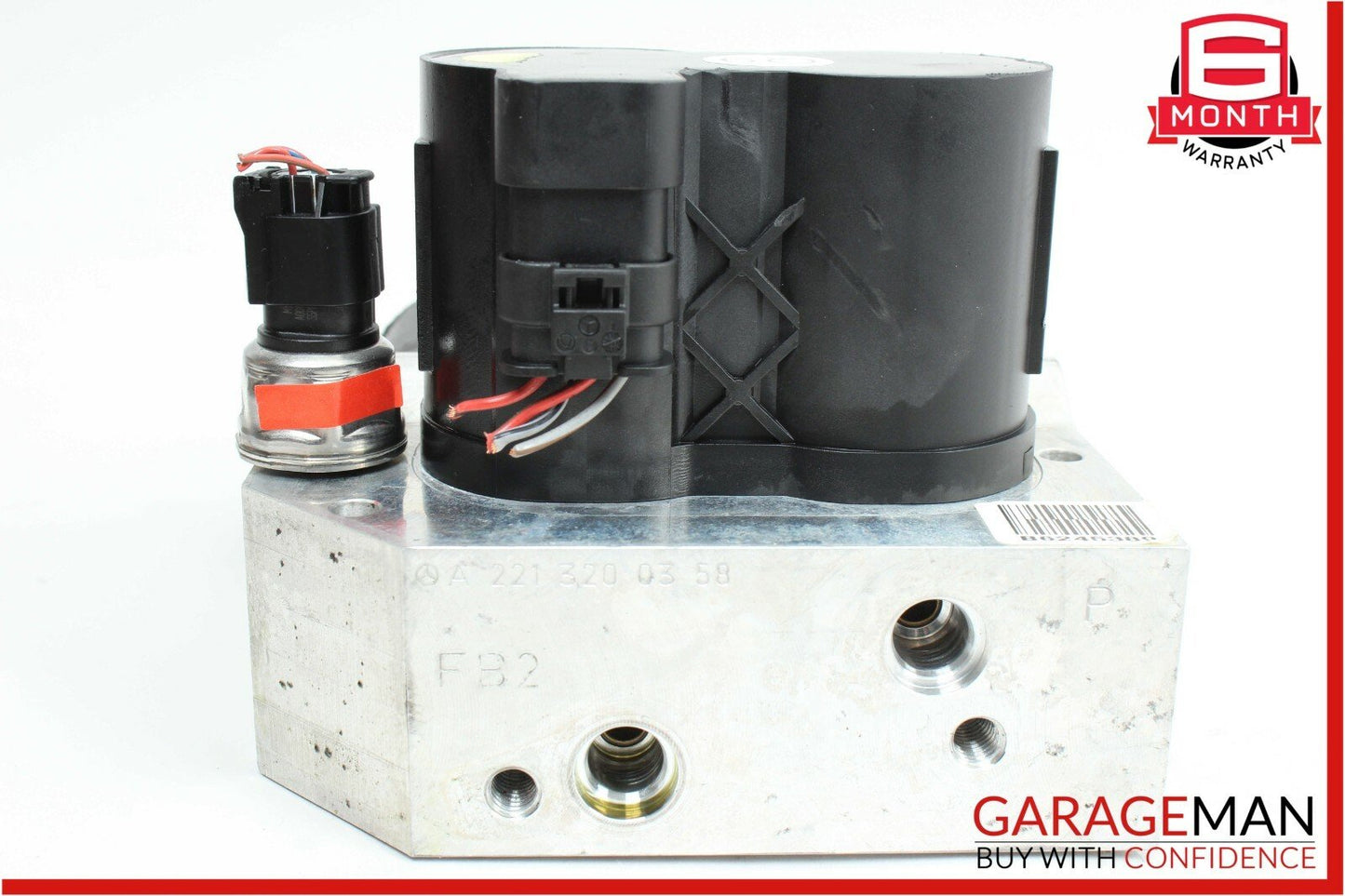 07-13 Mercedes W221 S600 CL600 ABC Rear Hydraulic Valve Block Suspension Pump