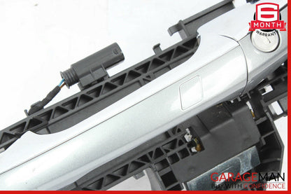10-13 Mercedes W212 E350 Front Left Side Exterior Door Handle Assembly Silver