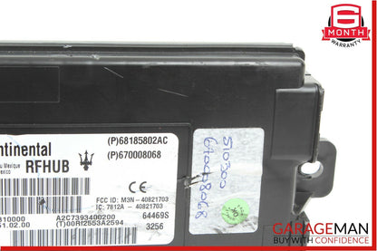 14-17 Maserati Ghibli Passive Entry Control Controller Module Unit 670008068 OEM