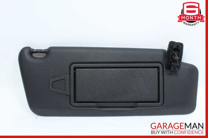 08-15 Mercedes W204 C300 Right Passenger Side Sunvisor Sun Visor Black OEM