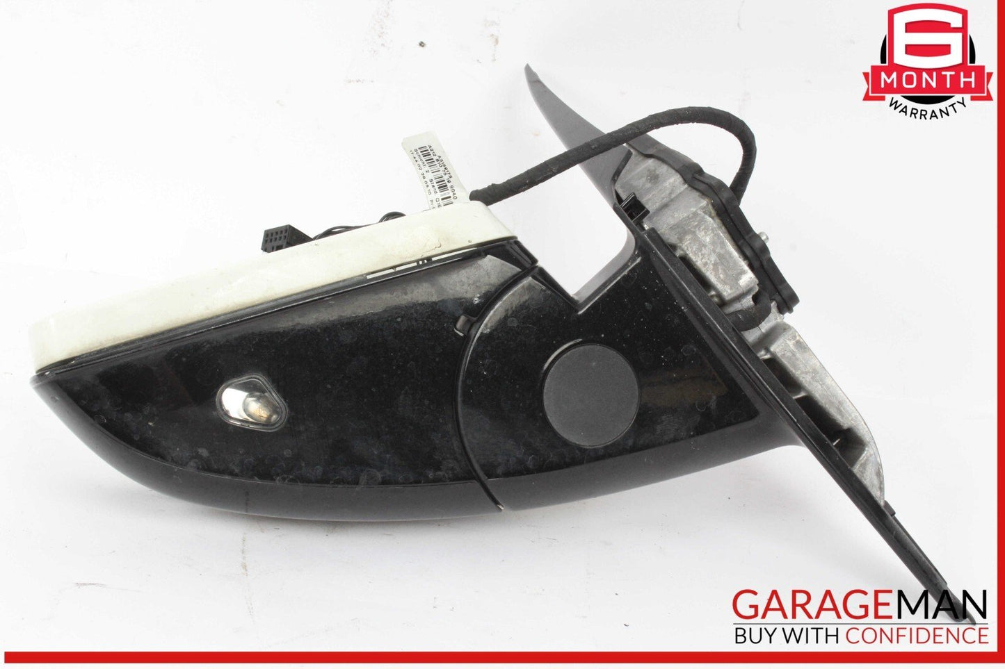 10-13 Mercedes W212 E550 Front Left Driver Side Mirror Door Rear View White OEM