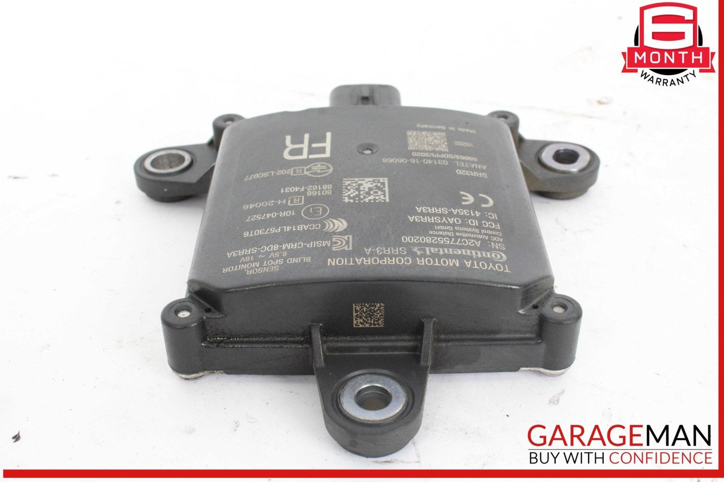 20-22 Toyota C-HR Rear Left or Rear Right Side Blind Spot Radar Sensor Module