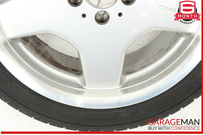 00-06 Mercedes W220 S500 CL500 AMG Monoblock Rear Wheel Tire Rim 9.5Jx18H2 OEM