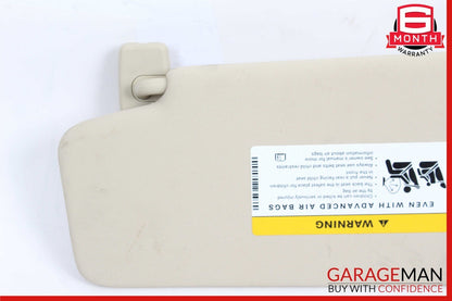 08-14 Mercedes W204 C250 C280 C350 Front Right Side Sunvisor Sun Visor Grey OEM