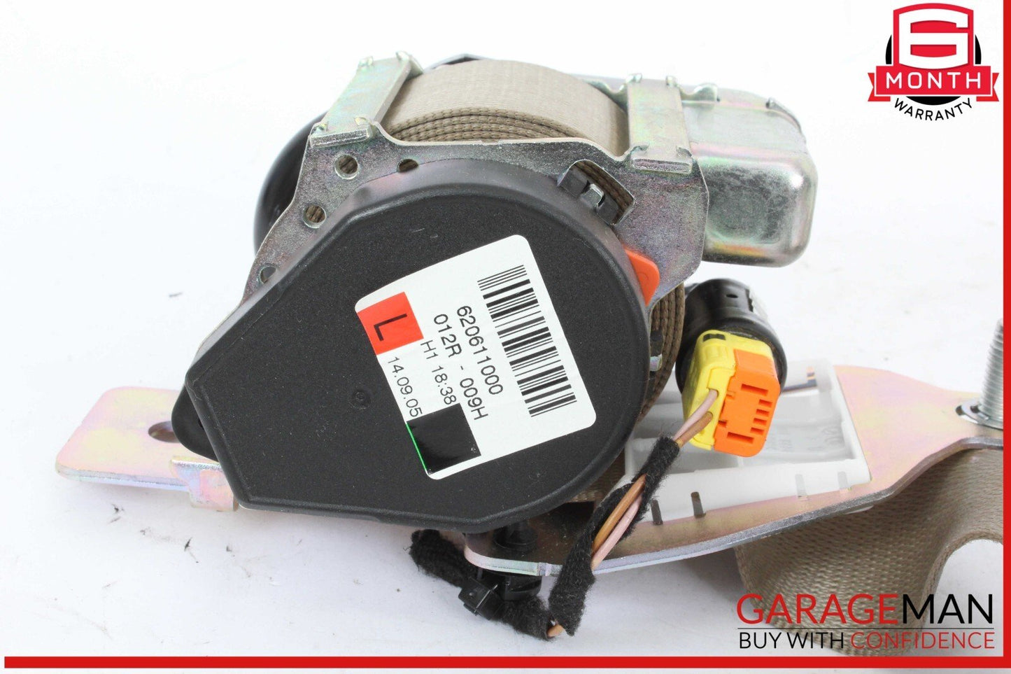 12-19 Mercedes X166 GL450 GLS550 Rear 2nd Row Left Driver Side Seat Belt OEM