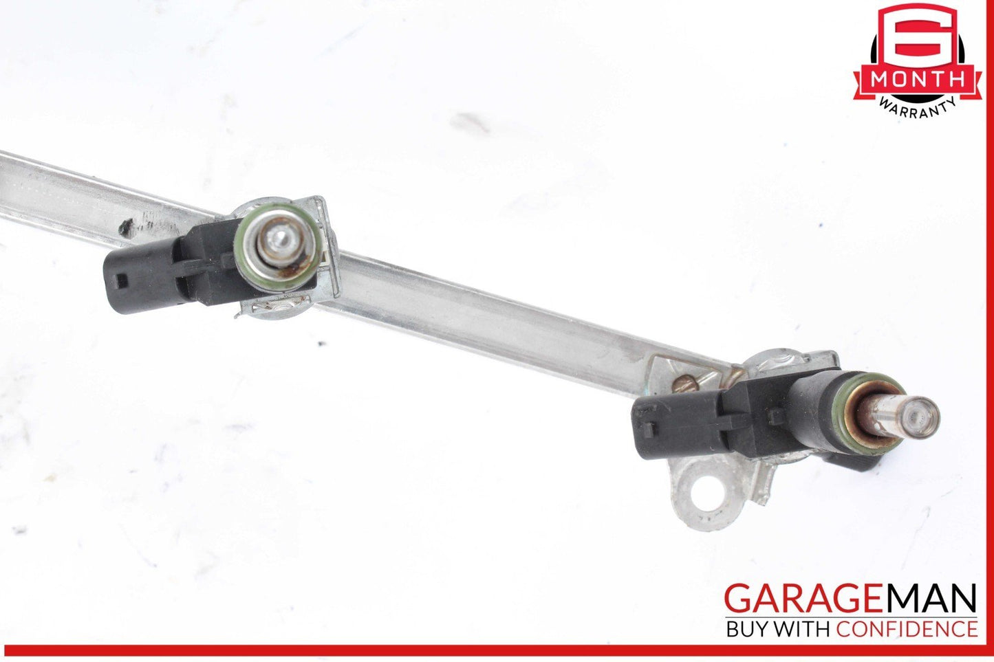 05-12 Mercedes W209 CLK350 ML350 SLK300 Fuel Injector Rail w/ Fuel Injectors OEM