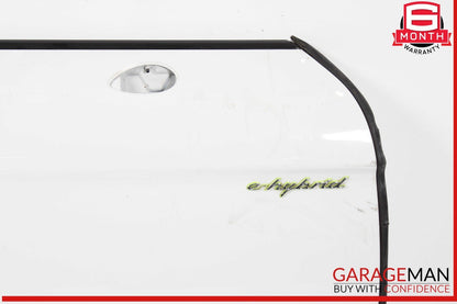 10-16 Porsche Panamera 970 Front Right Exterior Door Shell Frame White OEM