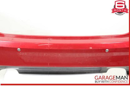 16-20 Jaguar XF Rear Bumper Panel Cover Red OEM
