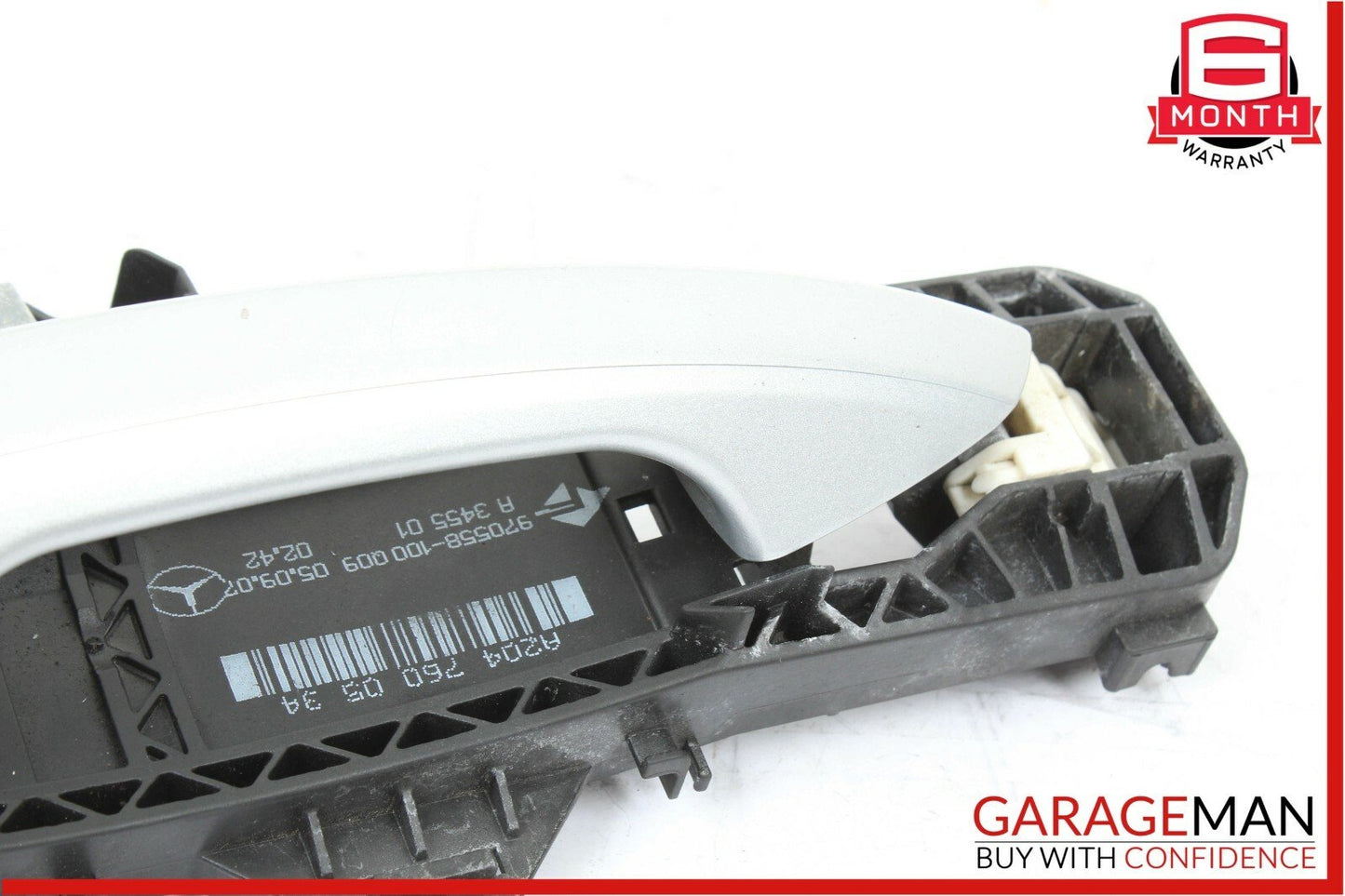 08-11 Mercedes W204 C300 C250 Front Left Driver Side Exterior Door Handle Silver