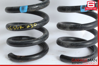 97-04 Mercedes R170 SLK230 SLK320 Rear Shock Absorber Coil Spring Set