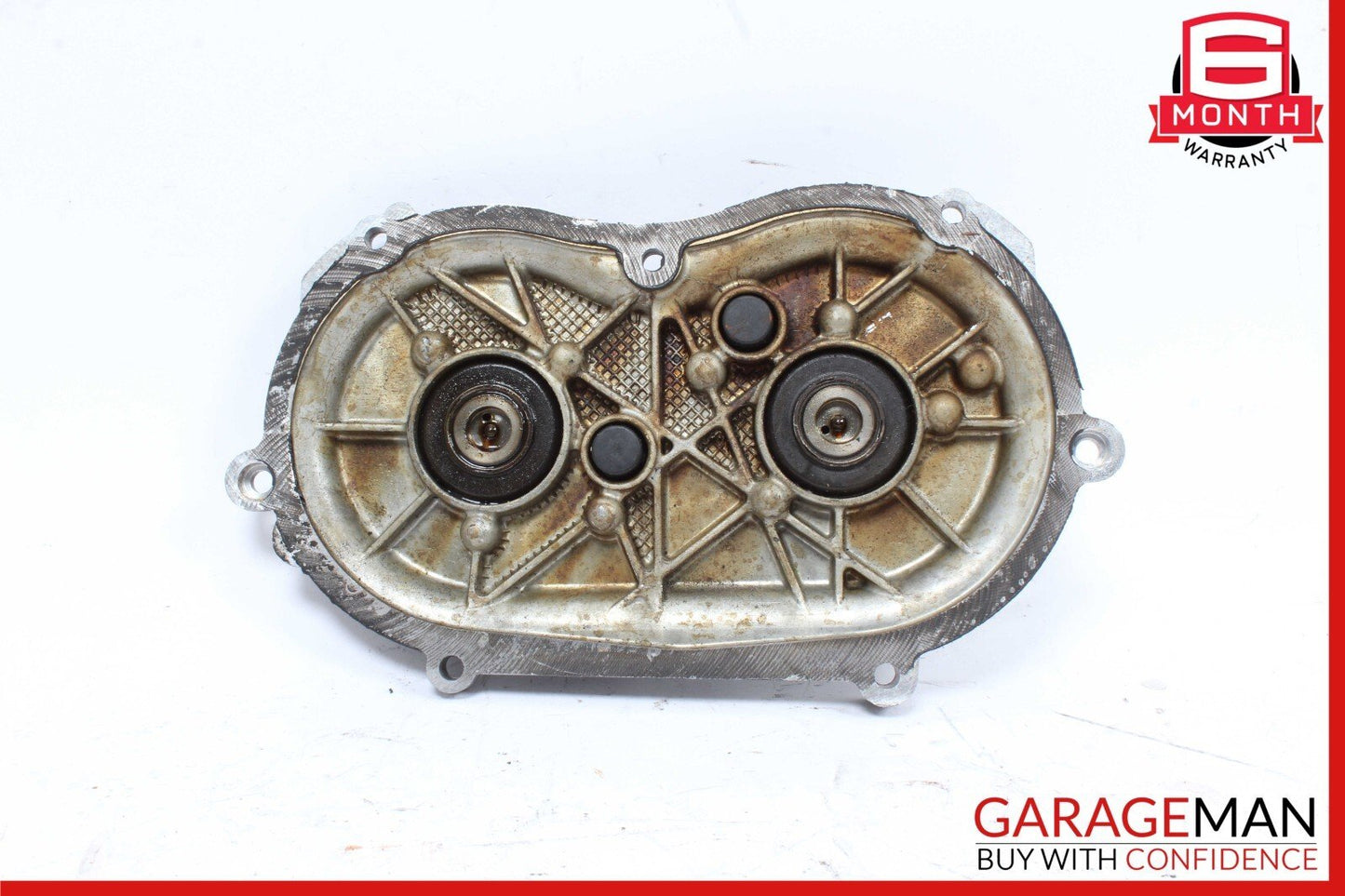 05-13 Mercedes W220 S55 AMG E550 Front Left Side Engine Timing Chain Cover Plate