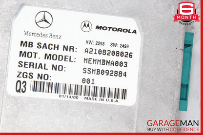 00-06 Mercedes W220 S500 CL500 Motorola Telephone Phone Voice Control Module OEM