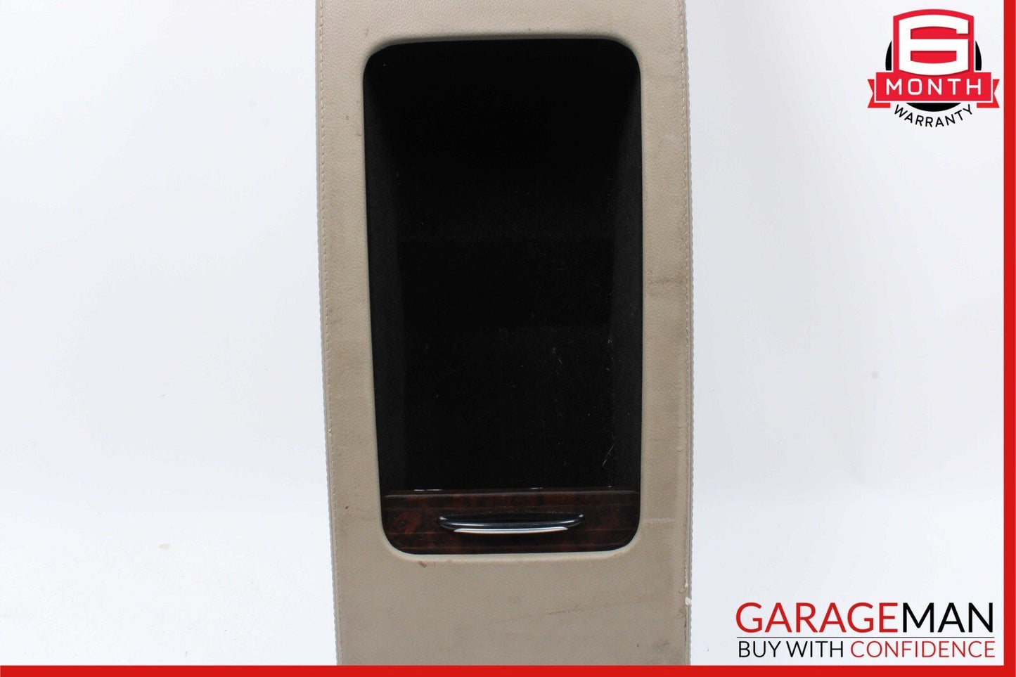12-14 Mercedes W218 CLS500 CLS550 Rear Center Console Armrest Storage Beige OEM