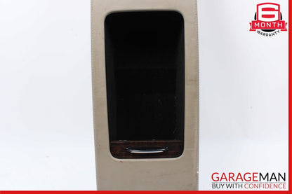 12-14 Mercedes W218 CLS500 CLS550 Rear Center Console Armrest Storage Beige OEM