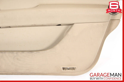 08-14 Mercedes W204 C250 Front Right Passenger Interior Door Panel Cover Beige